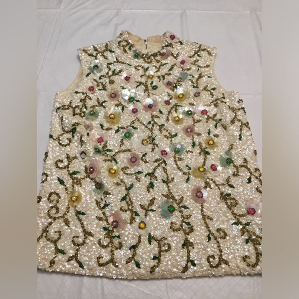 Ardell Multicolor Sequin Blouse - image 2